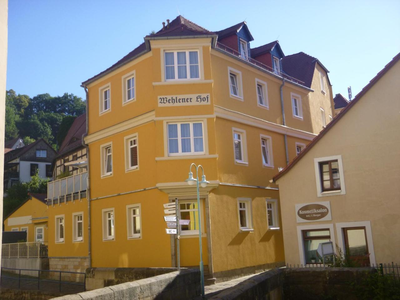 Hotel Wehlener Hof Stadt Wehlen Exteriör bild